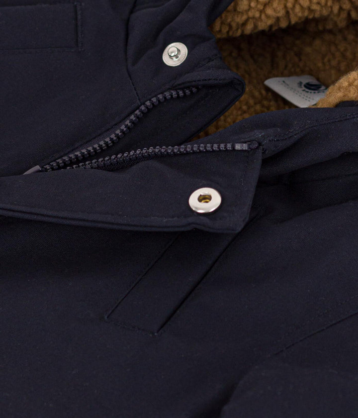 PARKA FODERATO IN SHERPA A08FQ 04 PETIT BATEAU 
