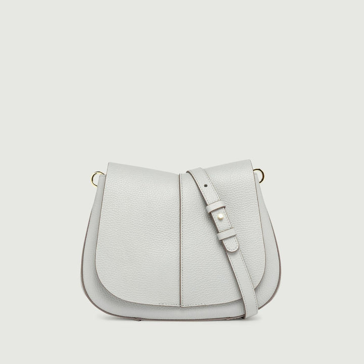 Borsa a tracolla Helena Round in pelle Silice BS 6036/COMM GRN-NA 13310 GIANNI CHIARINI 