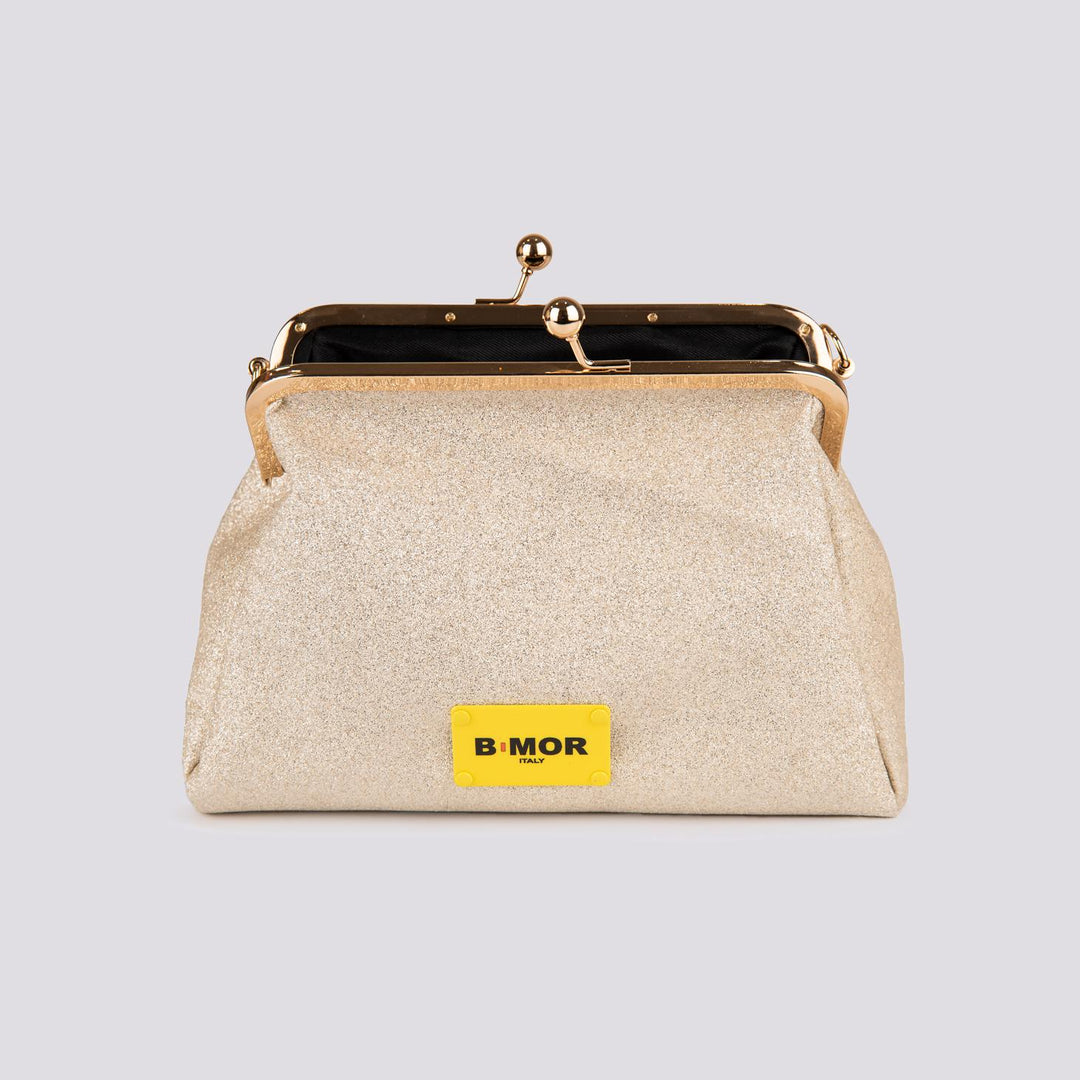 Borsa Clutch Shiny GLITTER Barbie Champagne SHINY CHAMPAGNE BIMOR 