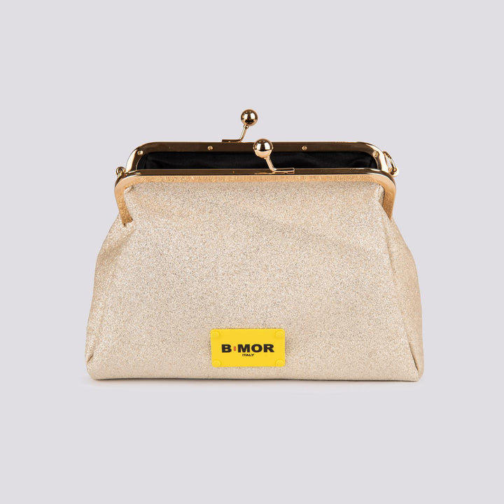 Borsa Clutch Shiny GLITTER Barbie Champagne SHINY CHAMPAGNE BIMOR 