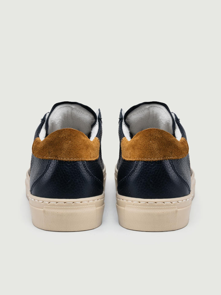 SNEAKER OLYMPIC BLU E CUOIO SUBLGOB OT V2 