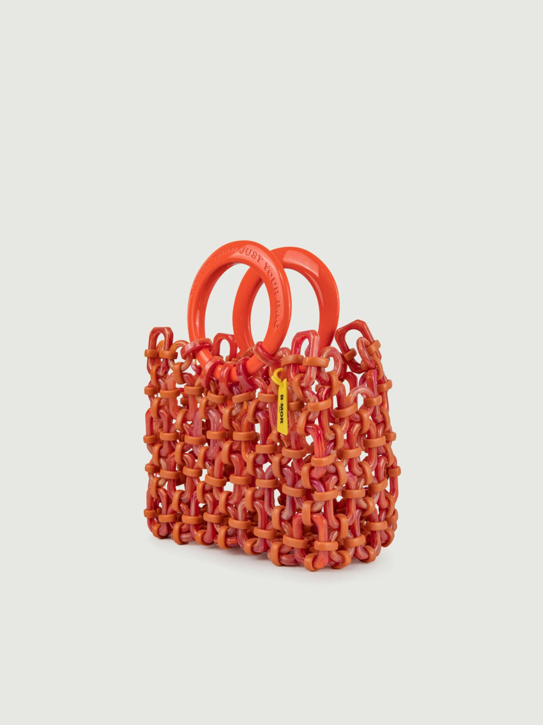 BORSA CON MANICI DOLL IN RESINA MULTICOLOR CORALLO