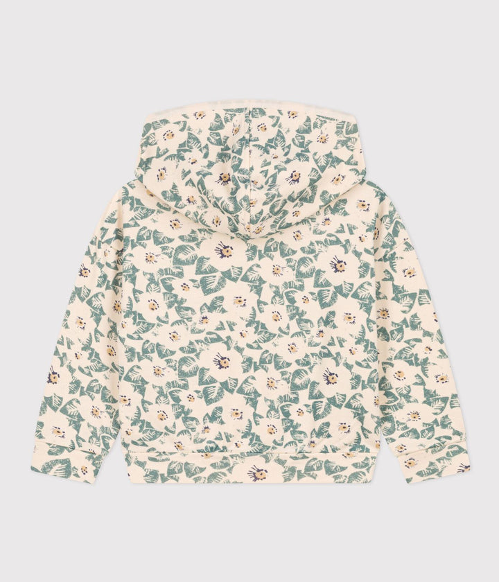 FELPA IN MOLLETON CON CAPPUCCIO A08GR 01 PETIT BATEAU 