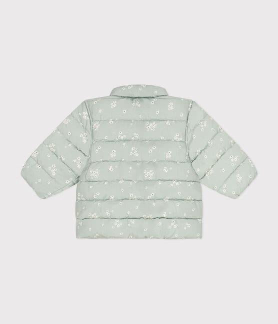 Piumino multicolor con cappuccio ritraibile e stampa A0B44 01 PETIT BATEAU 