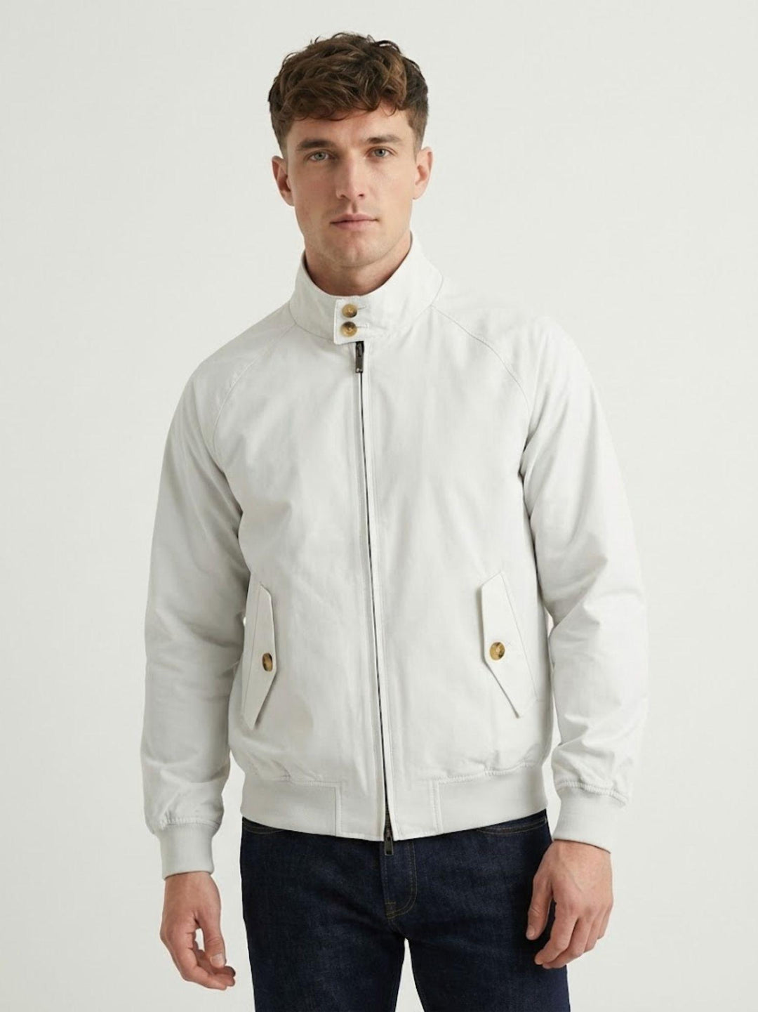Giacca G9 Harrington Jacket Mist BRCPS0001 1007 BARACUTA 