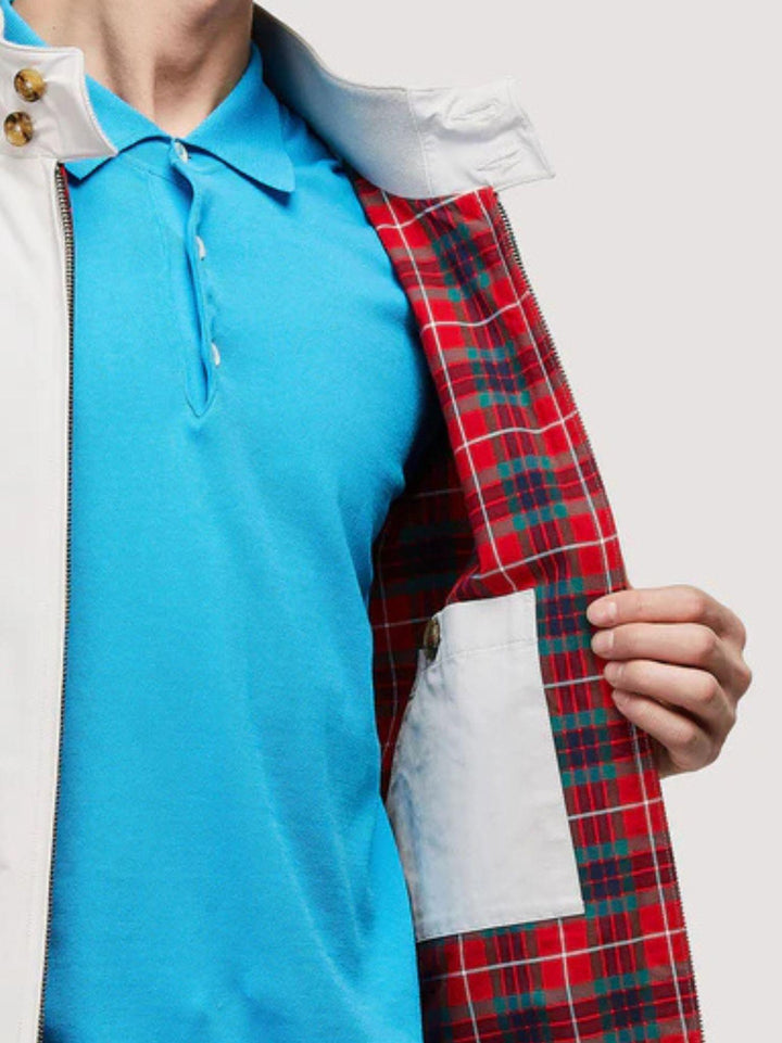 Giacca G9 Harrington Jacket Mist BRCPS0001 1007 BARACUTA 