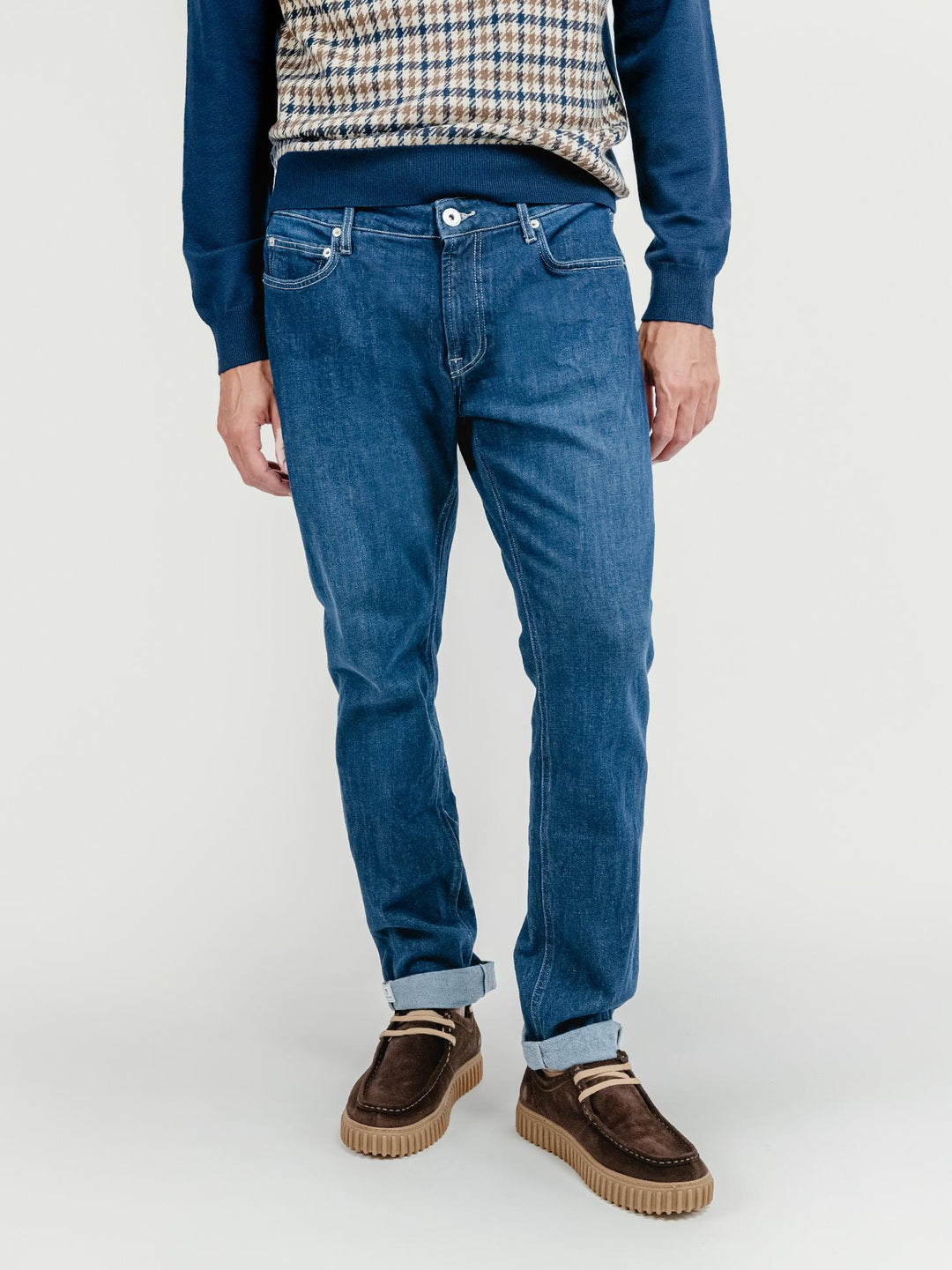 JEANS IBANEZ SLIM FIT LAVAGGIO SCURO IBANEZ706 B2 UNIFORM 
