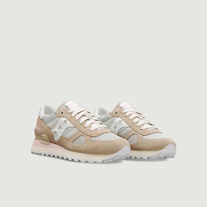 SNEAKER SHADOW ORIGINAL BEIGE E GRIGIO 1108 877 SAUCONY 
