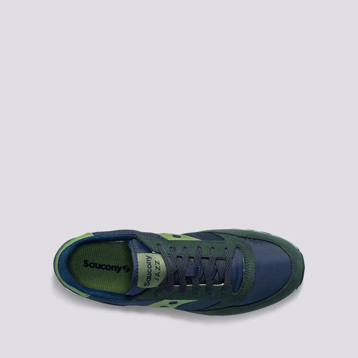 JAZZ ORIGINAL NAVY/GREEN 2044 678 SAUCONY 