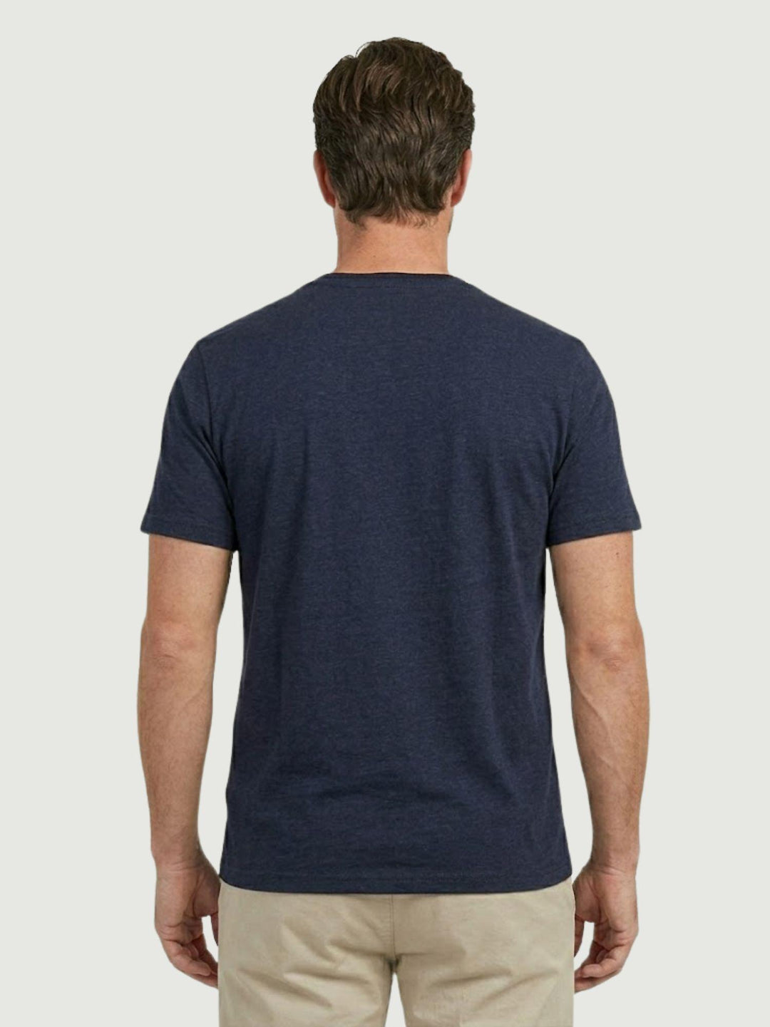 T-shirt in jersey di cotone blu 5903426 220 ANDREA MORANDO 