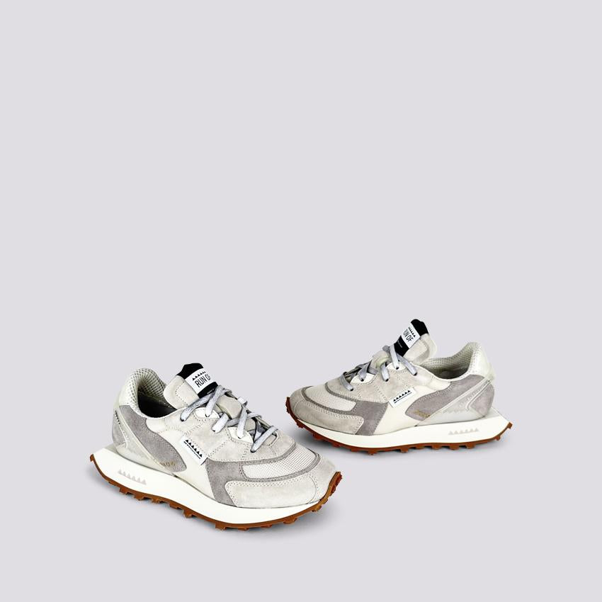 Sneaker Run Of BODRUM Finch GHIACCIO E TORTORA FINCH W 9377 RUN OF 