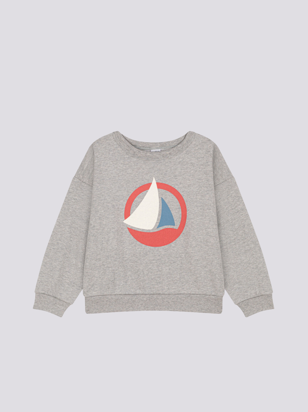 FELPA IN MOLLETON BAMBINO A0931 01 PETIT BATEAU 