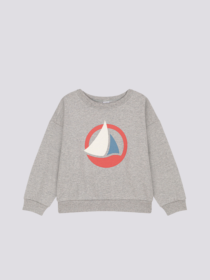 FELPA IN MOLLETON BAMBINO A0931 01 PETIT BATEAU 