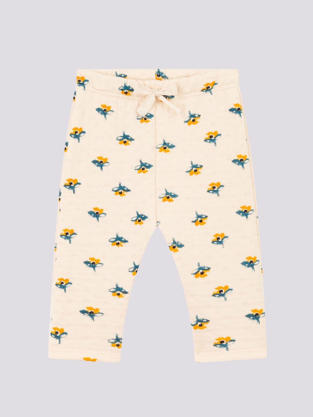 PANTALONE IN TUBIQUE TRAPUNTATO CON STAMPA A08R9 01 PETIT BATEAU 