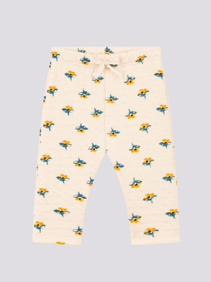 PANTALONE IN TUBIQUE TRAPUNTATO CON STAMPA A08R9 01 PETIT BATEAU 