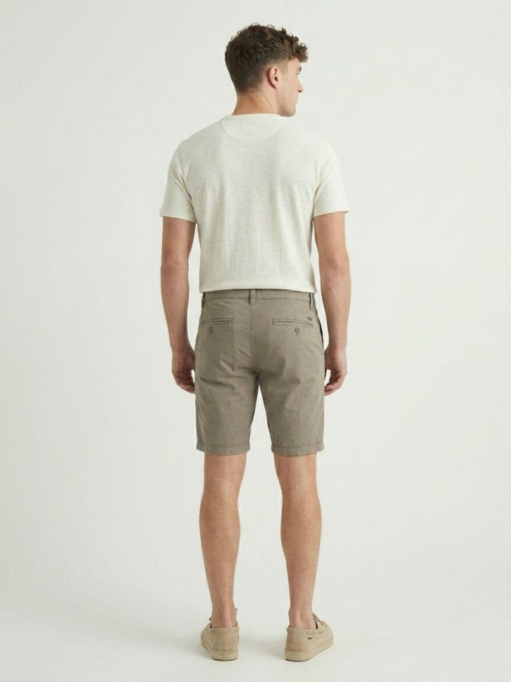 Bermuda in cotone verde BU26S29BEPA1461TWILL 306 ANDREA MORANDO 