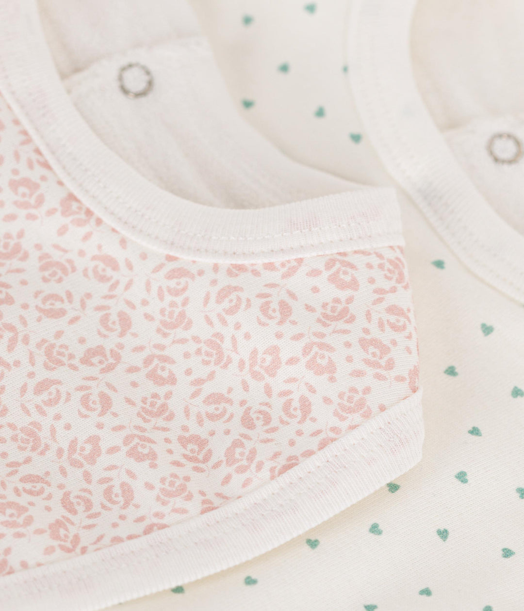 CONFEZIONE DA DUE BAVAGLINI BEBÈ A09SG 03 PETIT BATEAU 