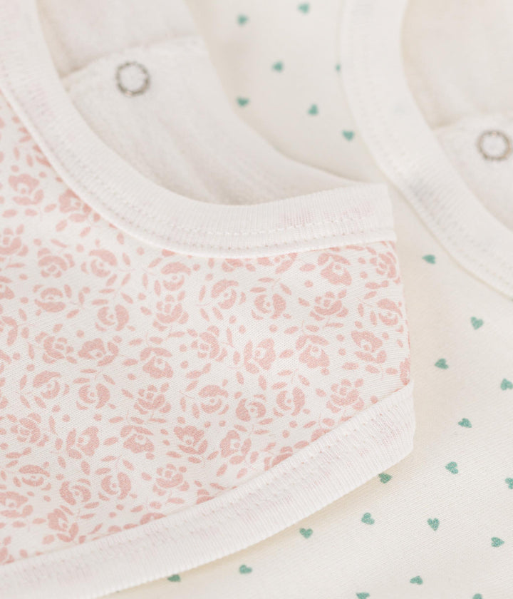 CONFEZIONE DA DUE BAVAGLINI BEBÈ A09SG 03 PETIT BATEAU 