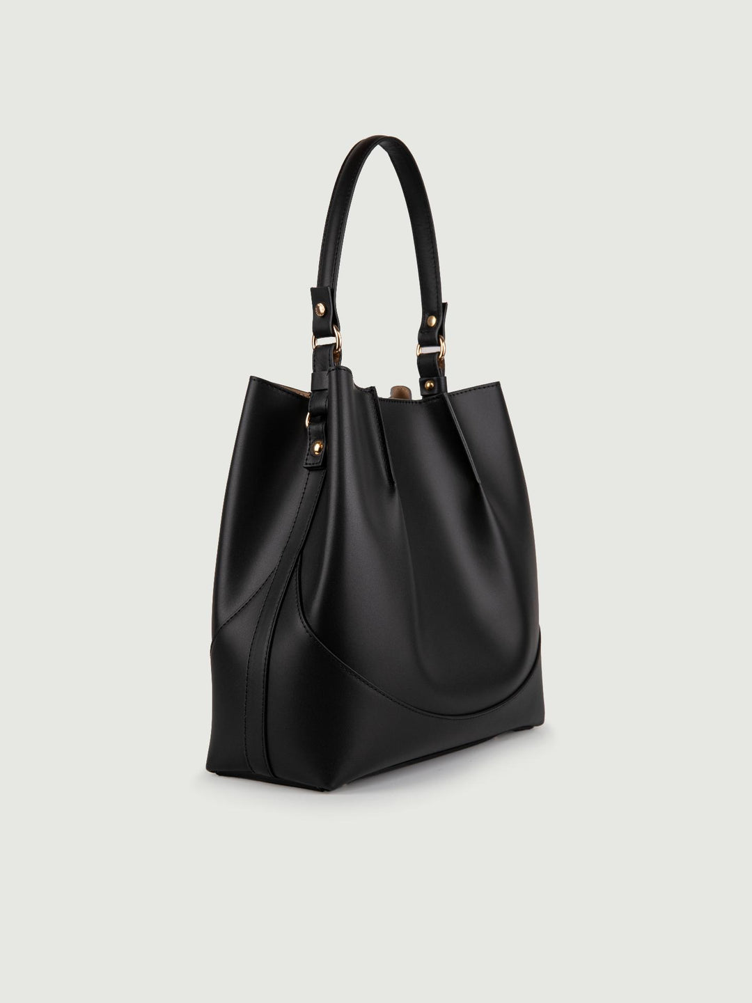SECCHIELLO IN PELLE NERO 388 NERO GIANNI NOTARO 