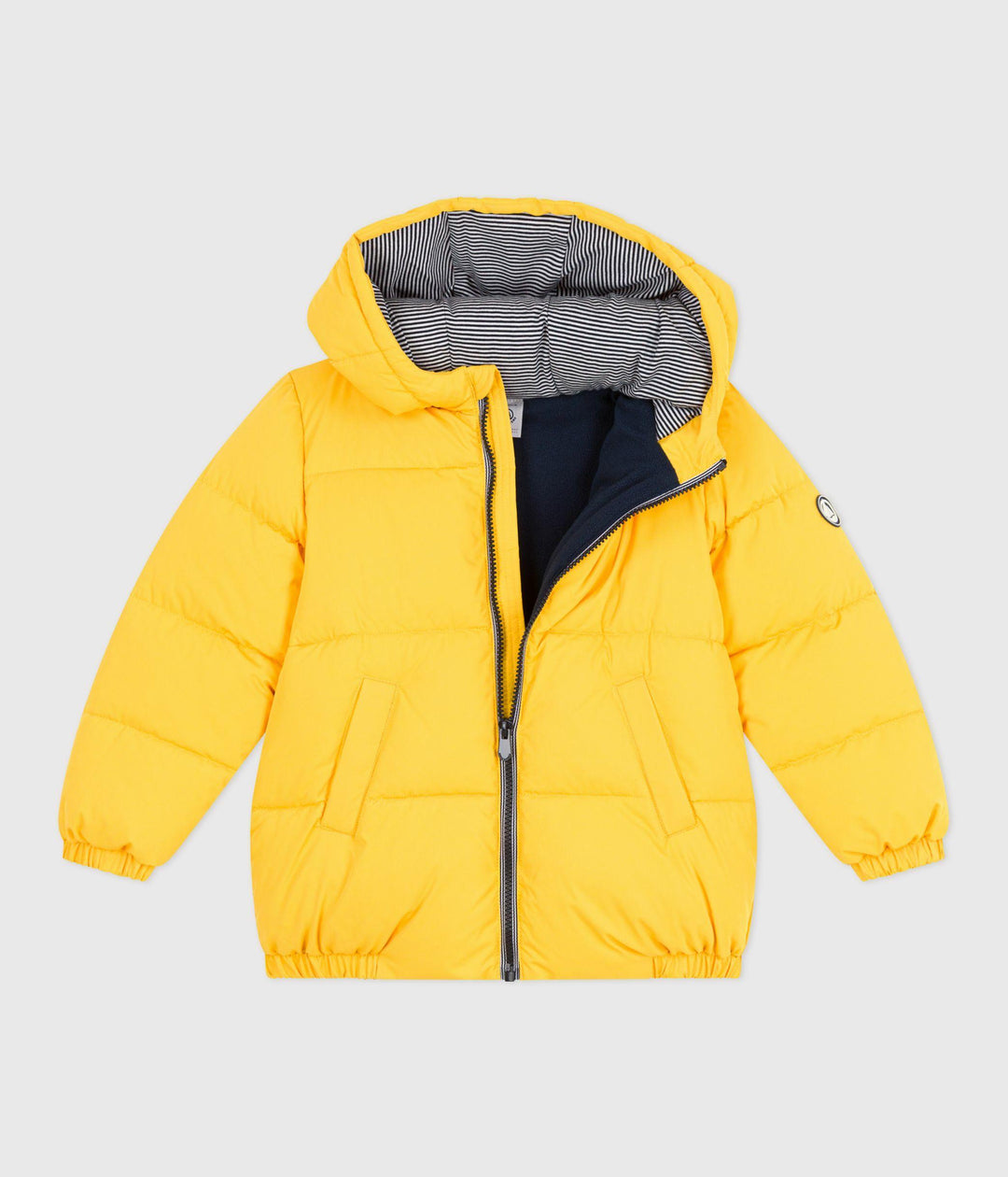 PIUMINO TINTA UNITA GIALLO A0DSM 02 PETIT BATEAU 