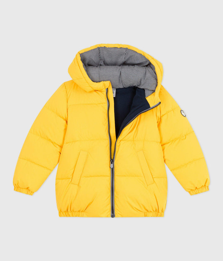 PIUMINO TINTA UNITA GIALLO A0DSM 02 PETIT BATEAU 