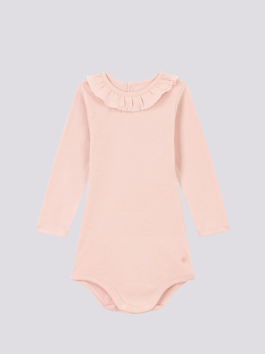 BODY IN COTONE  CON COLLARETTO A08FP 01 PETIT BATEAU 