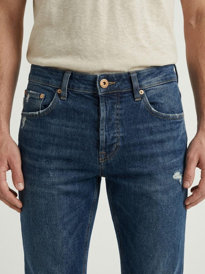 Jeans Barney denim used blu medio BARNEY018 S2 UNIFORM 