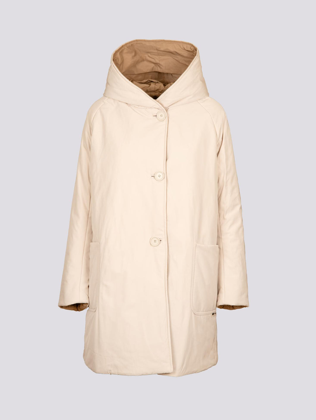 IMPERMEABILE REVERSIBILE  WATER REPELLENT BEIGE E TORTORA 9410 1082 OOFWEAR 