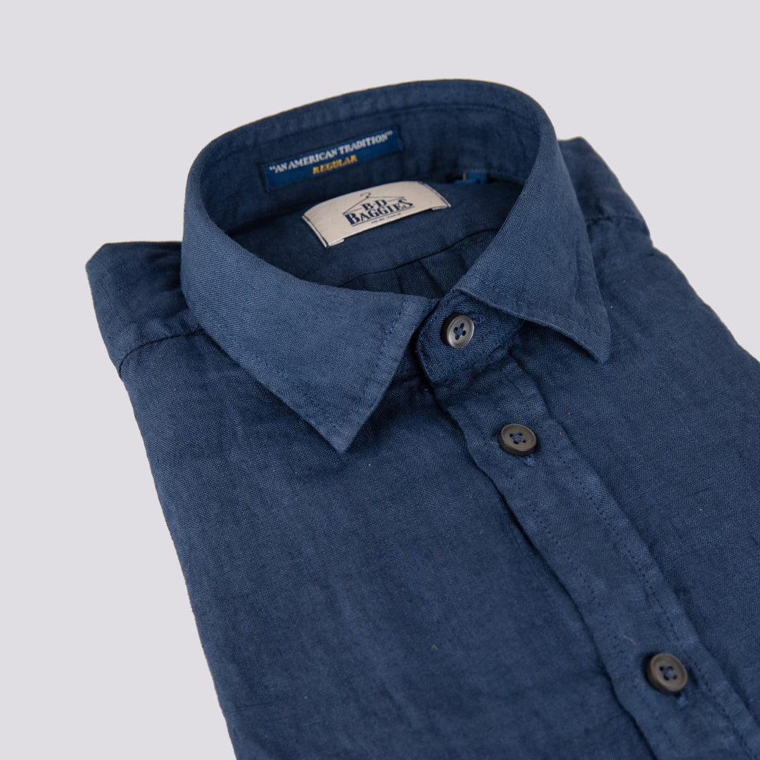 Camicia in lino bluette BRAD/TC/TC162 B73 BAGGIES 
