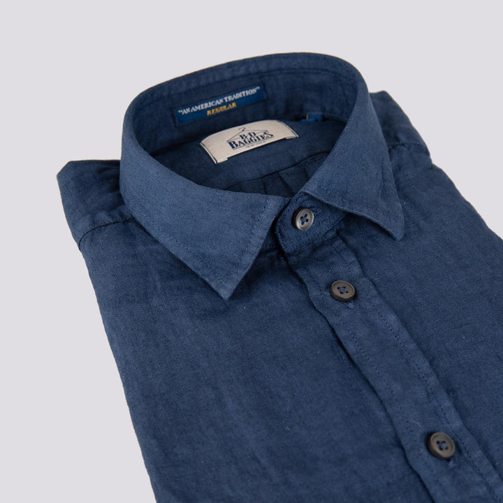 Camicia in lino bluette BRAD/TC/TC162 B73 BAGGIES 