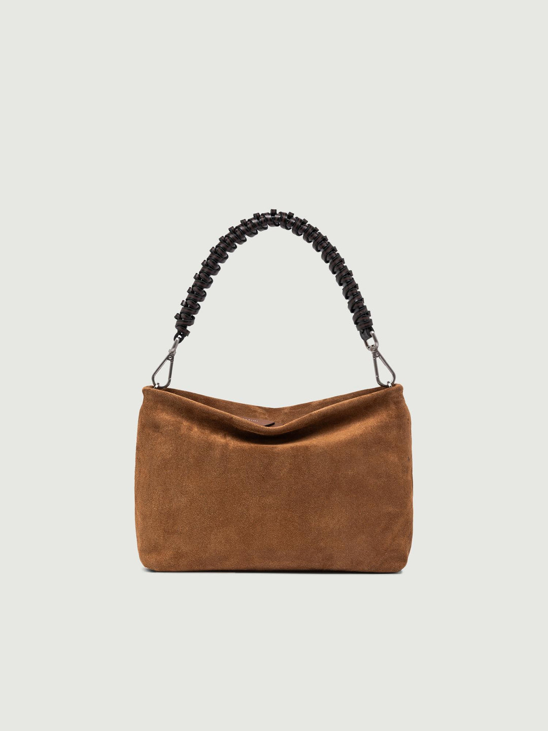 Pochette Brenda in pelle scamosciata cognac 8265 CM-PL 099 GIANNI CHIARINI 