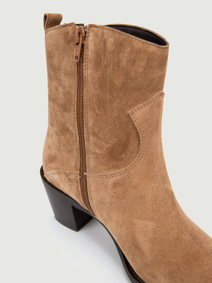 STIVALETTO TEXANO BEIGE CON PUNTALE 5212 09 ALPE 