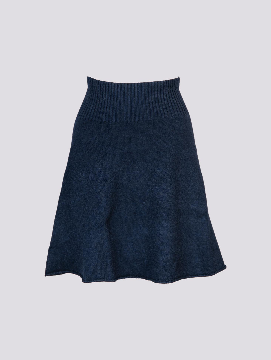 MINI GONNA IN MAGLIA BLU 0370/286 0115 BIMOR 