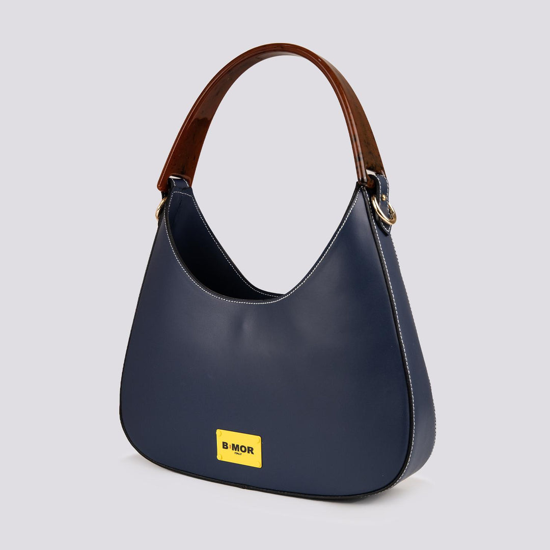 BORSA A MANO HALO BLU BIMOR 