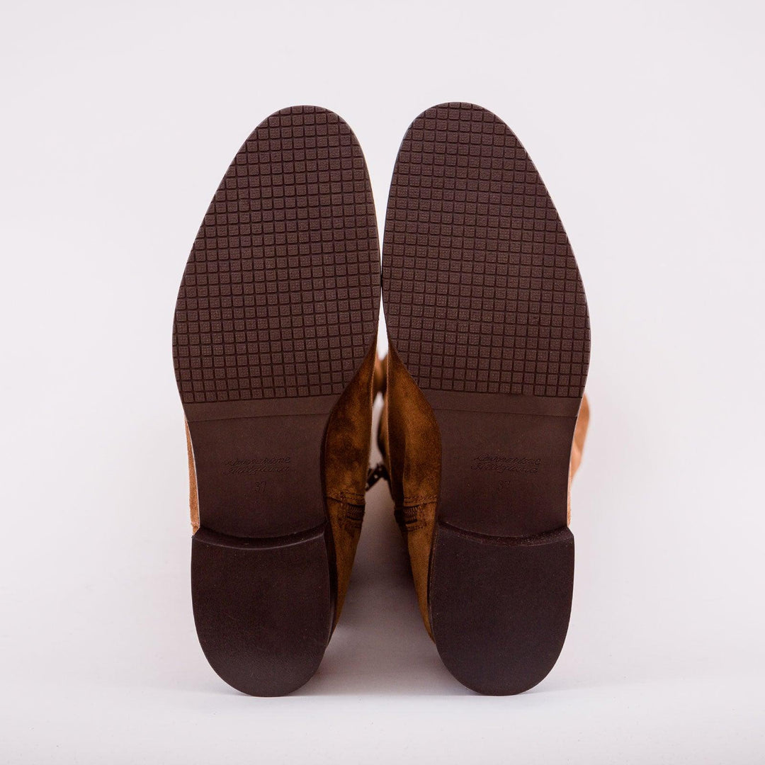 STIVALE ALTO IN PELLE 6884/43 CUOIO ANDREA MORANDO 