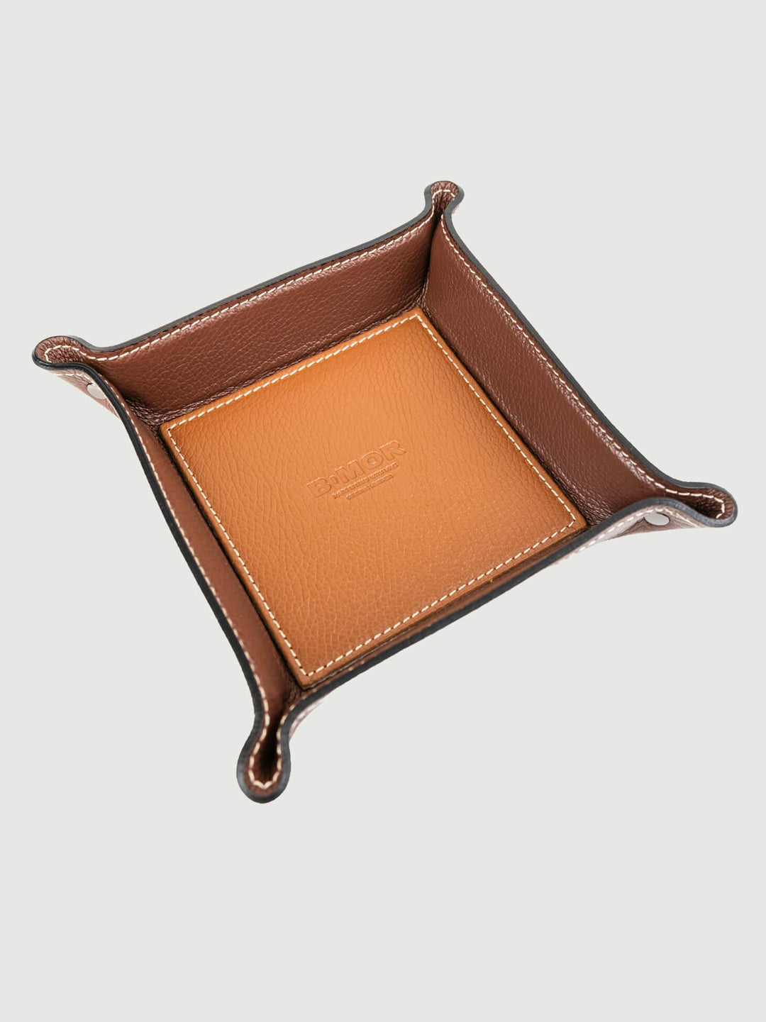SVUOTATASCHE IN PELLE MARRONE SVUOTATASCHE T.MORO BIMOR 