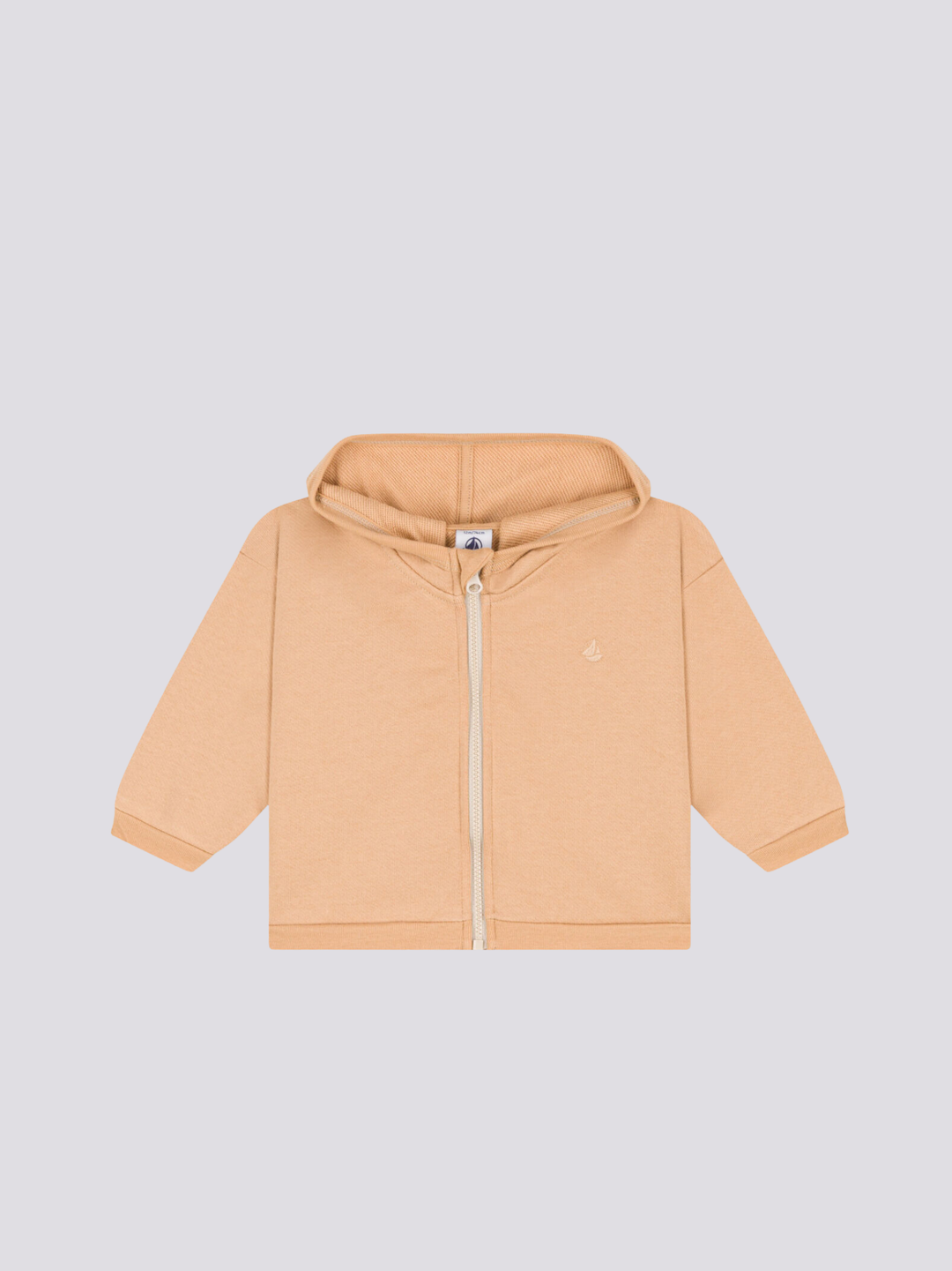 FELPA IN TESSUTO FELPATO CON CAPPUCCIO A08FK 02 PETIT BATEAU 