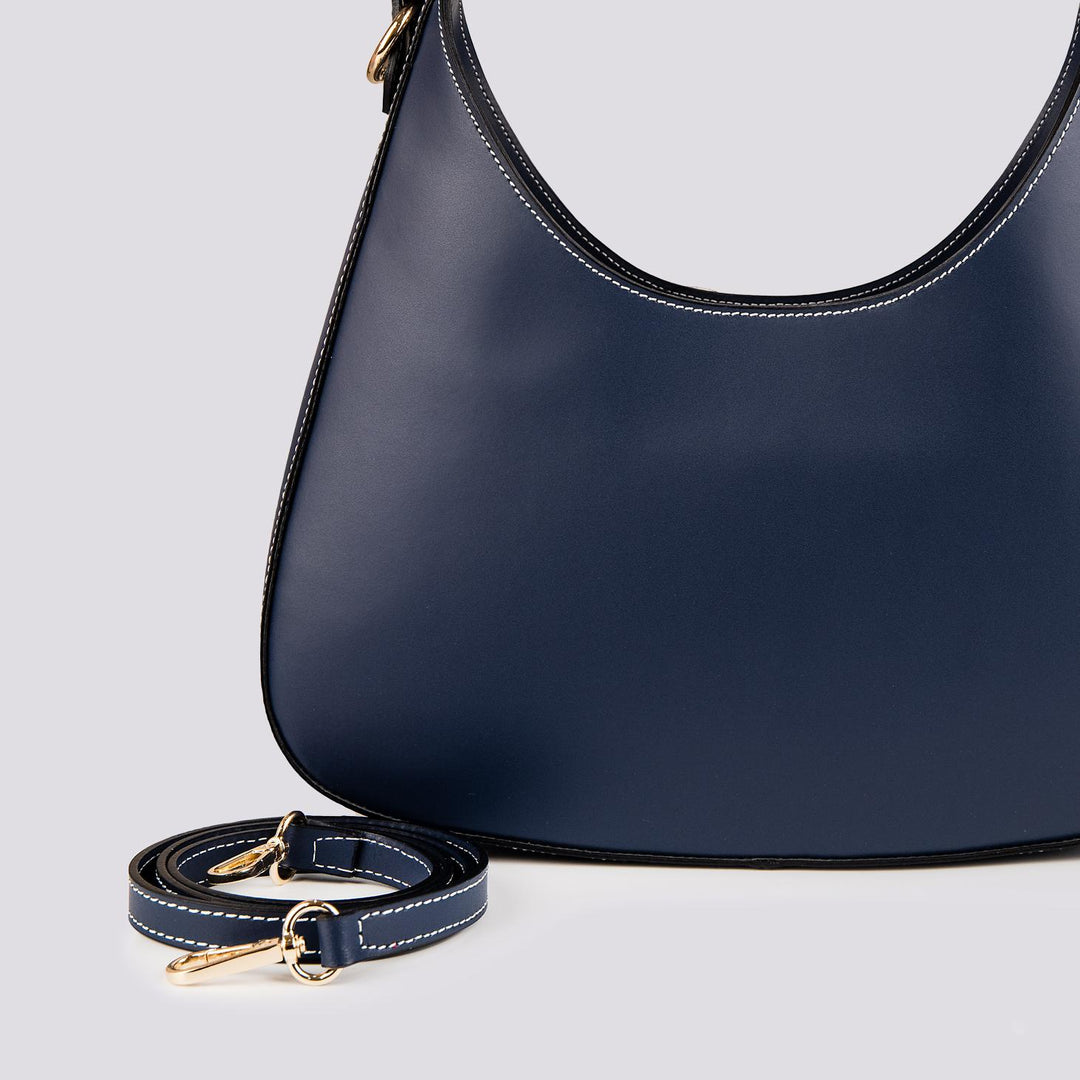 BORSA A MANO HALO BLU BIMOR 