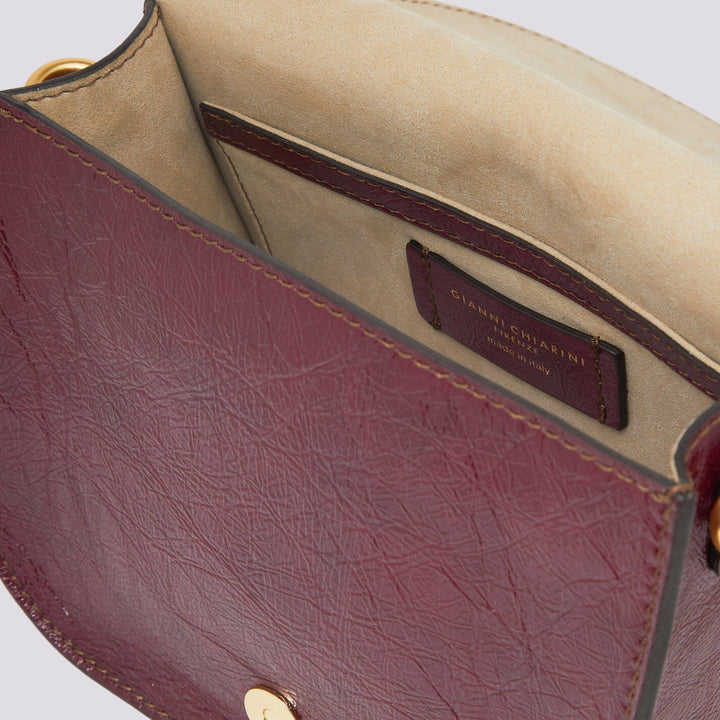 Borsa a tracolla Tara in naplak red beet BS 10115/23AI NPK-NA 13130 GIANNI CHIARINI 