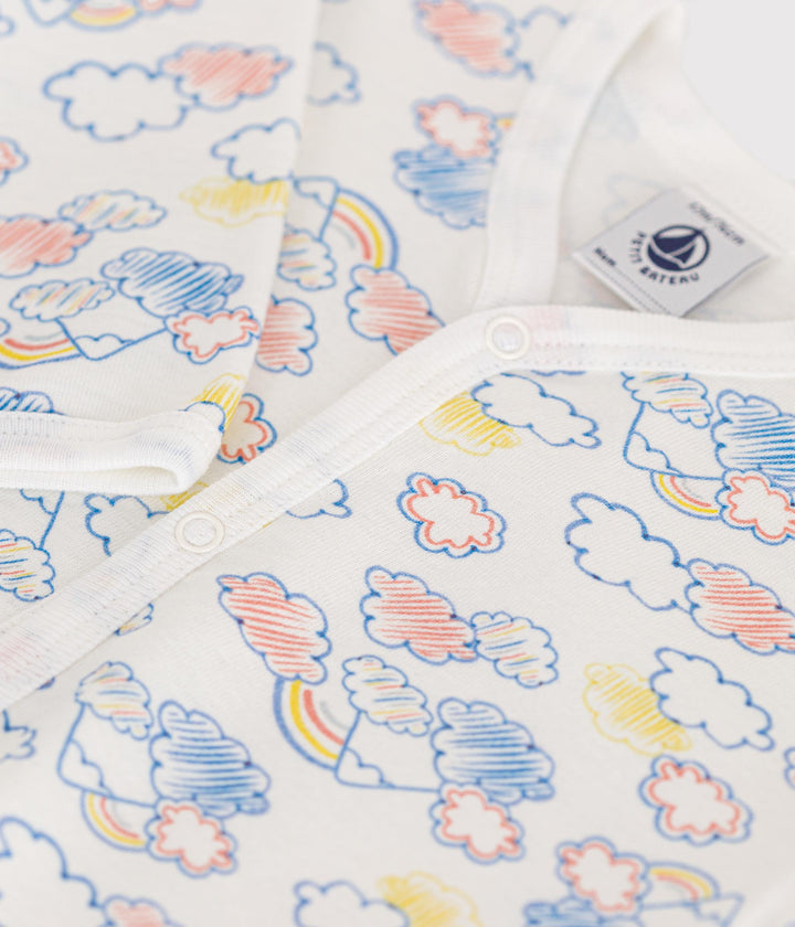 PIGIAMA BEBÈ SENZA PIEDI IN COTONE A09LU 01 PETIT BATEAU 