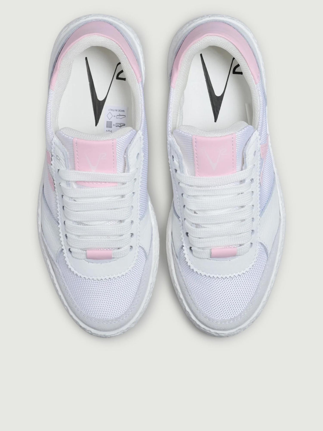 Sneaker Atena bianca e rosa SBITEK PI V2 