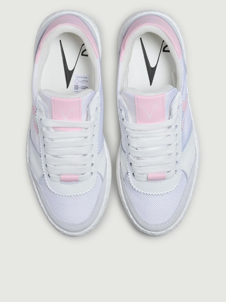 Sneaker Atena bianca e rosa SBITEK PI V2 