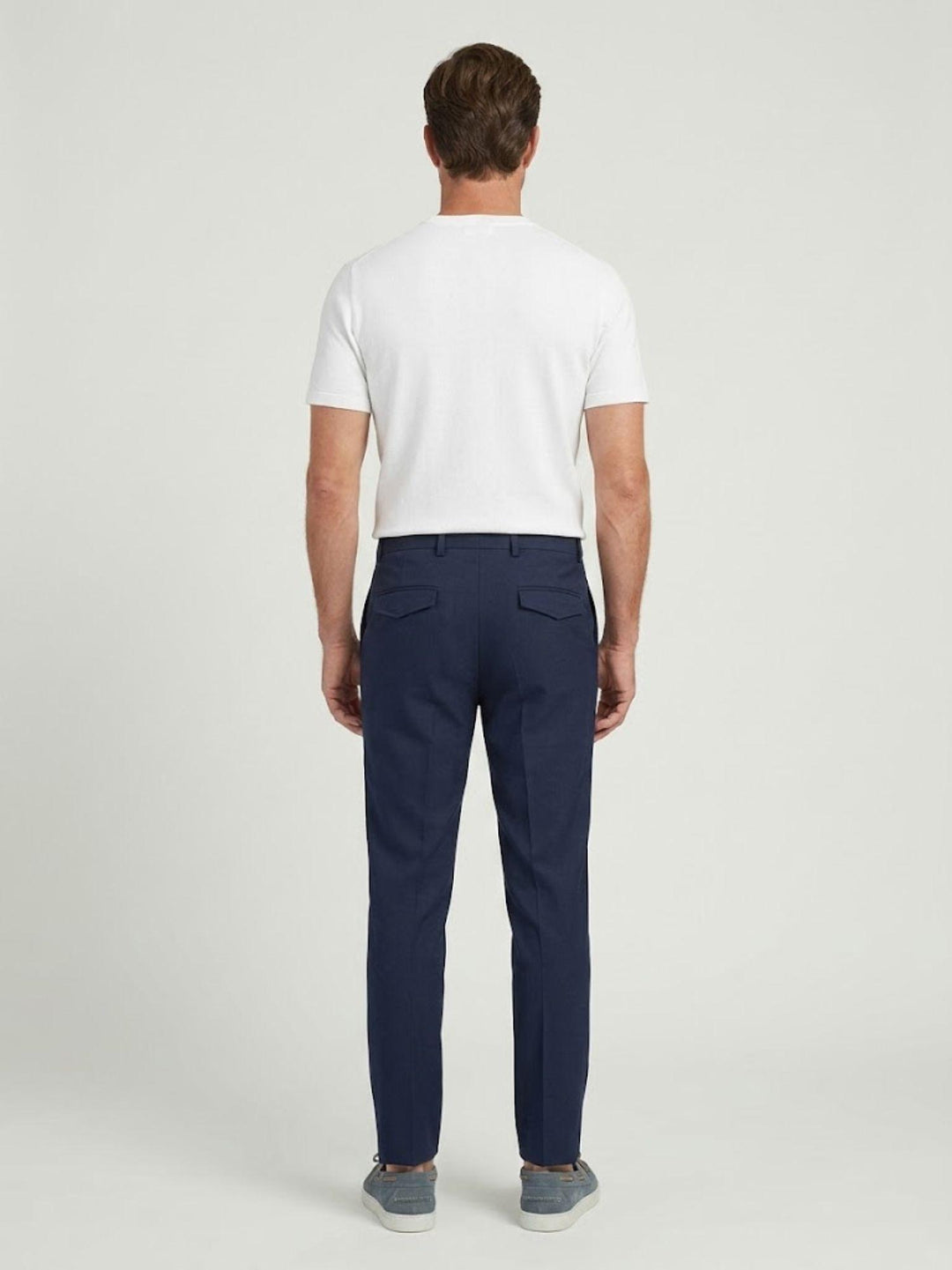 Pantalone chino con taschino navy P-MARK 89 ANDREA MORANDO 