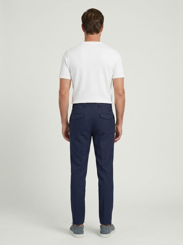 Pantalone chino con taschino navy P-MARK 89 ANDREA MORANDO 
