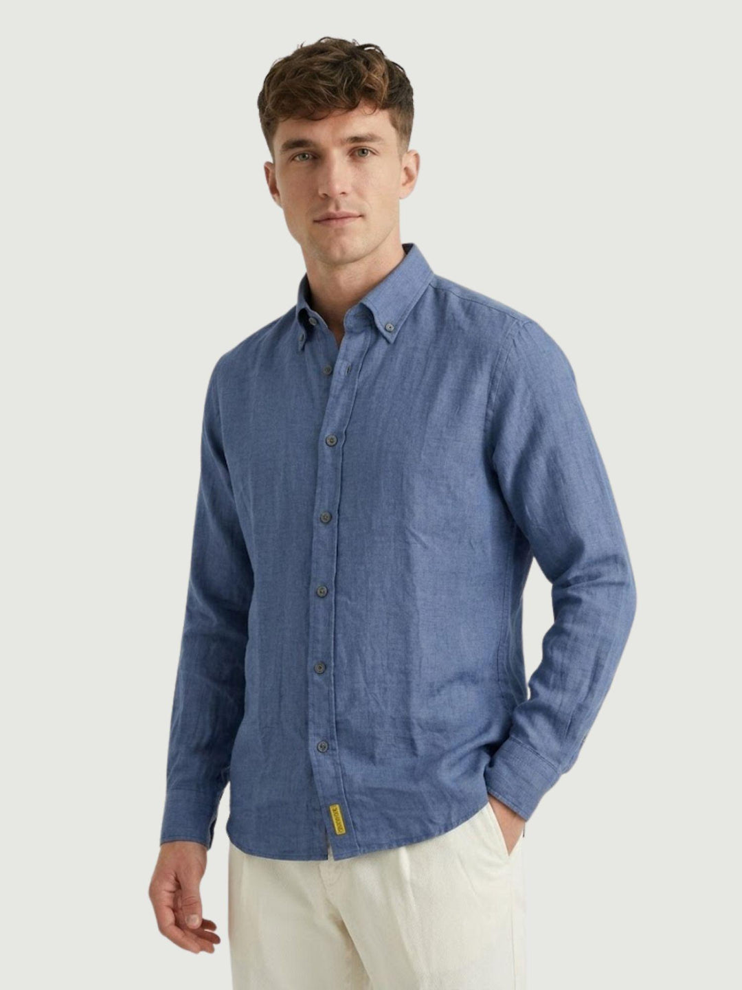 Camicia Bradford in lino bluette BRAD/TC162 B73 BAGGIES 