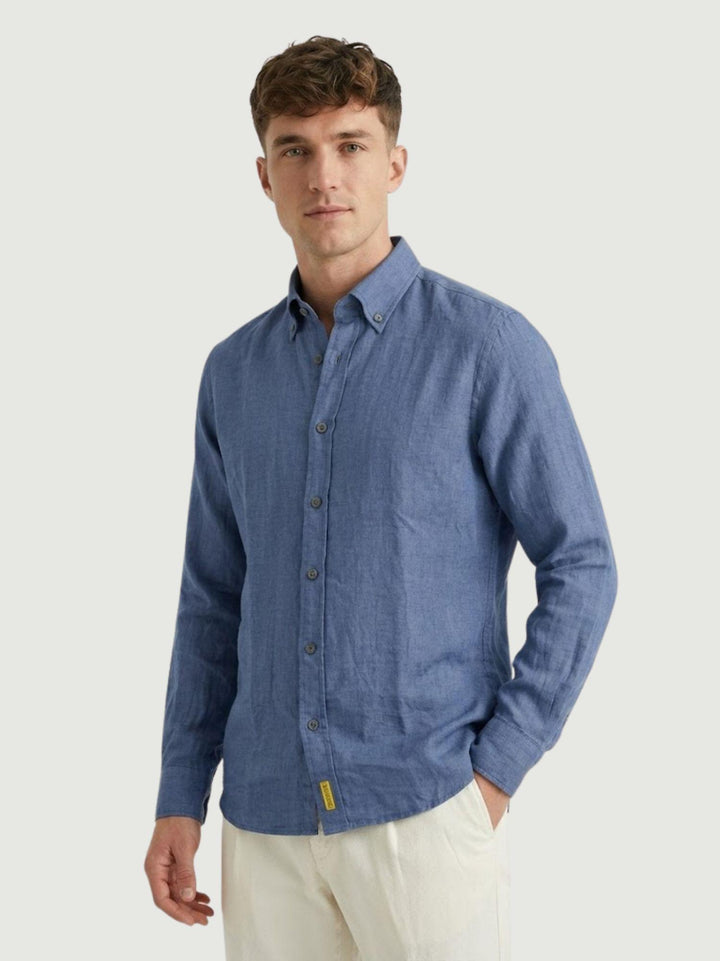 Camicia Bradford in lino bluette BRAD/TC162 B73 BAGGIES 