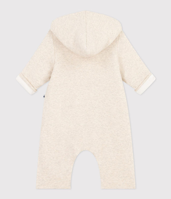 TUTINA IN OVATTINA CON CAPPUCCIO IN COTONE PER BEBÈ A0878 01 PETIT BATEAU 