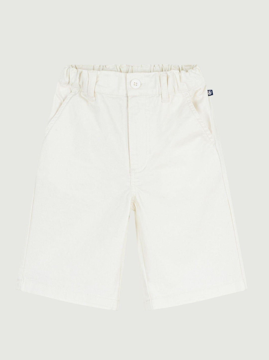 Pantaloncini in cotone bianco A0F0C 01 PETIT BATEAU 