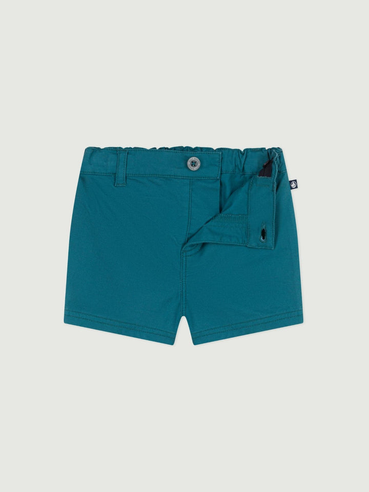 Shorts in serge tinta unita neonato