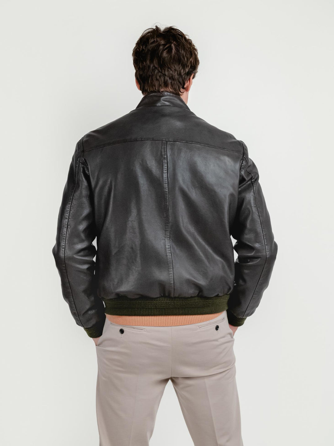 GIACCA IN PELLE TESTA MORO EAST VILLAGE EAST VILLAGE 06 JACK LEATHER 